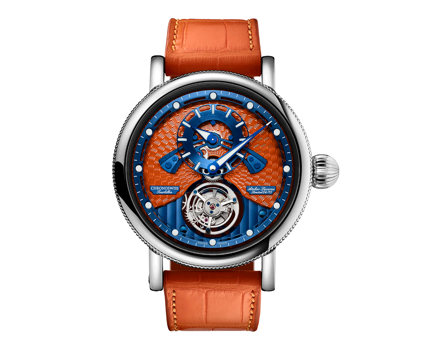 Open Gear Flying Tourbillon Sunset - CH-3123-ORBL