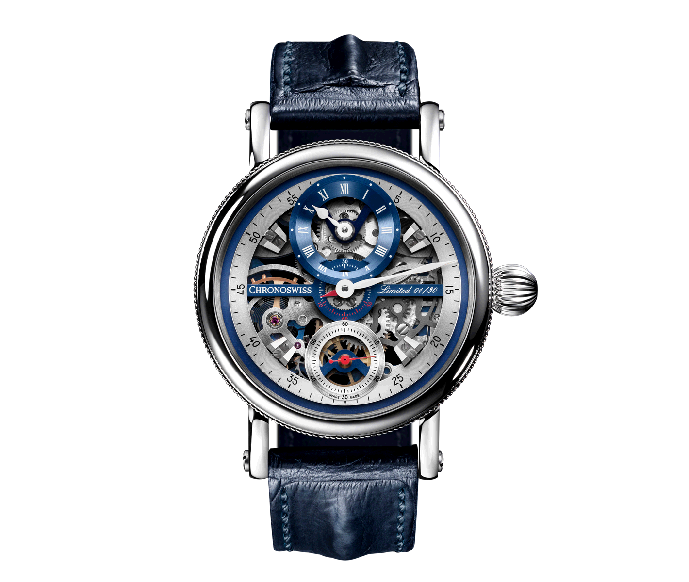 Flying Grand Regulator Skeleton - CH-6723S-BLSIB